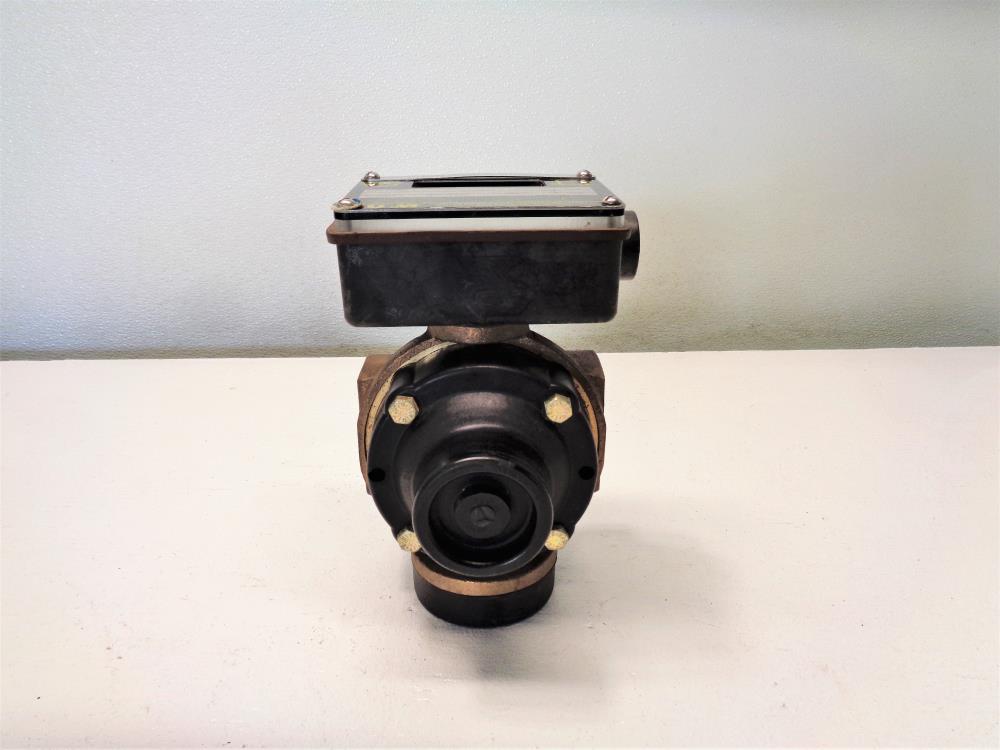 UFM 1" NPT Valve w/ 0-30GPM Flow Monitor MN-BSB30GM-8-32V1.0-A2XR-ST-16U